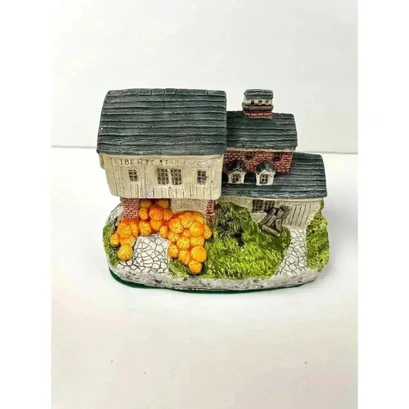 Lot of 5 VTG River Road Collection Ceramic Cottages Houses 90's Gordon Design 4" - Picture 12 of 16